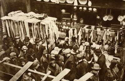 Berwick Street Market, Soho, on a Saturday, from Wonderful London, published 1926-27 by English Photographer